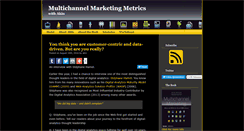 Desktop Screenshot of multichannelmetrics.com